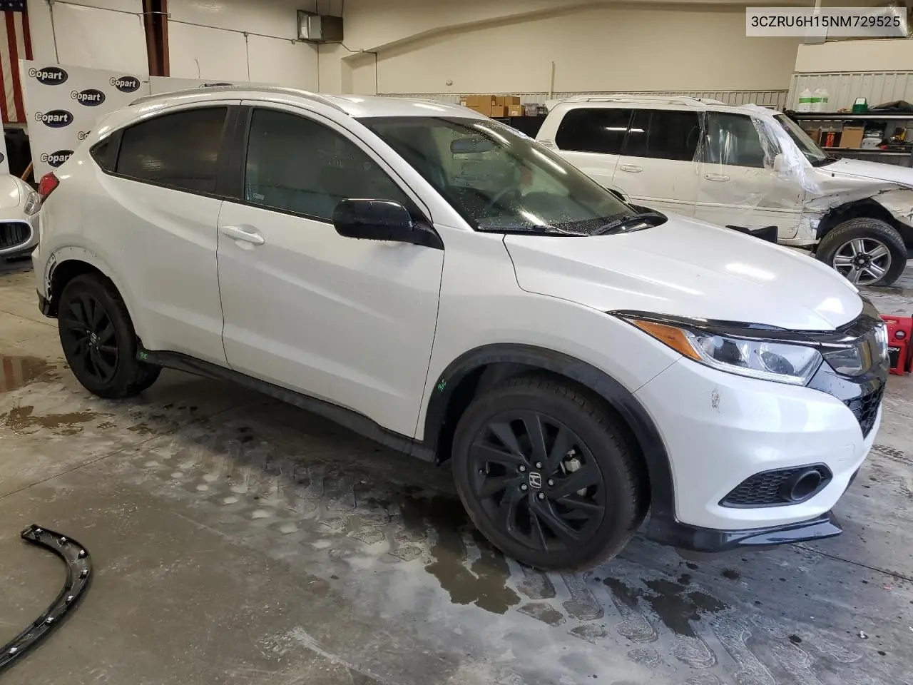 2022 Honda Hr-V Sport VIN: 3CZRU6H15NM729525 Lot: 56750235