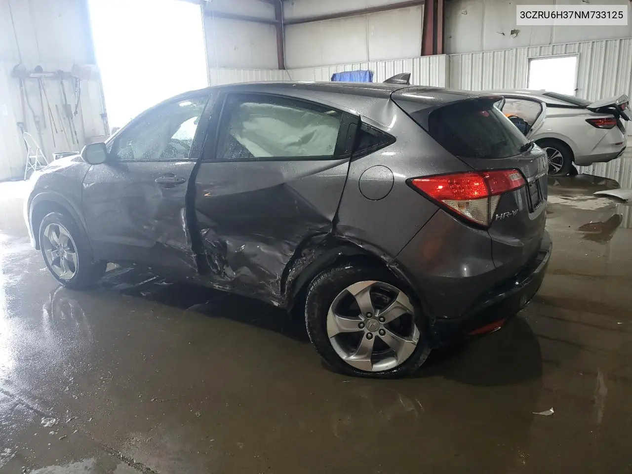 2022 Honda Hr-V Lx VIN: 3CZRU6H37NM733125 Lot: 58980225