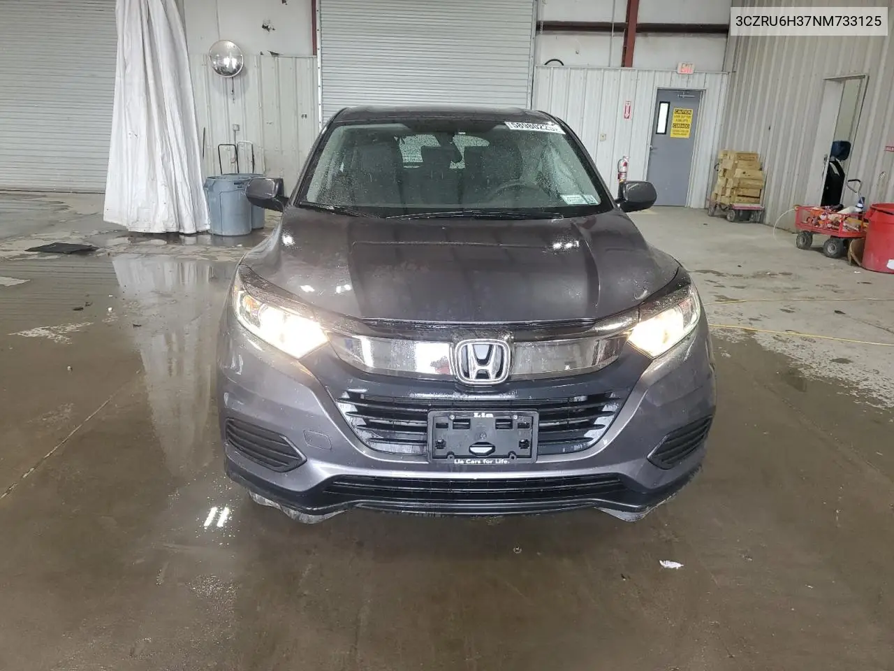 2022 Honda Hr-V Lx VIN: 3CZRU6H37NM733125 Lot: 58980225
