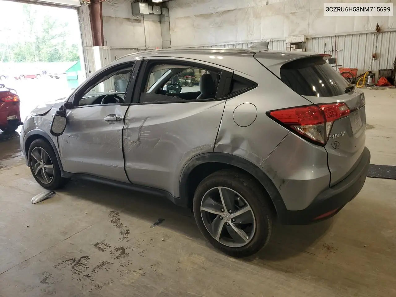 2022 Honda Hr-V Ex VIN: 3CZRU6H58NM715699 Lot: 60735735