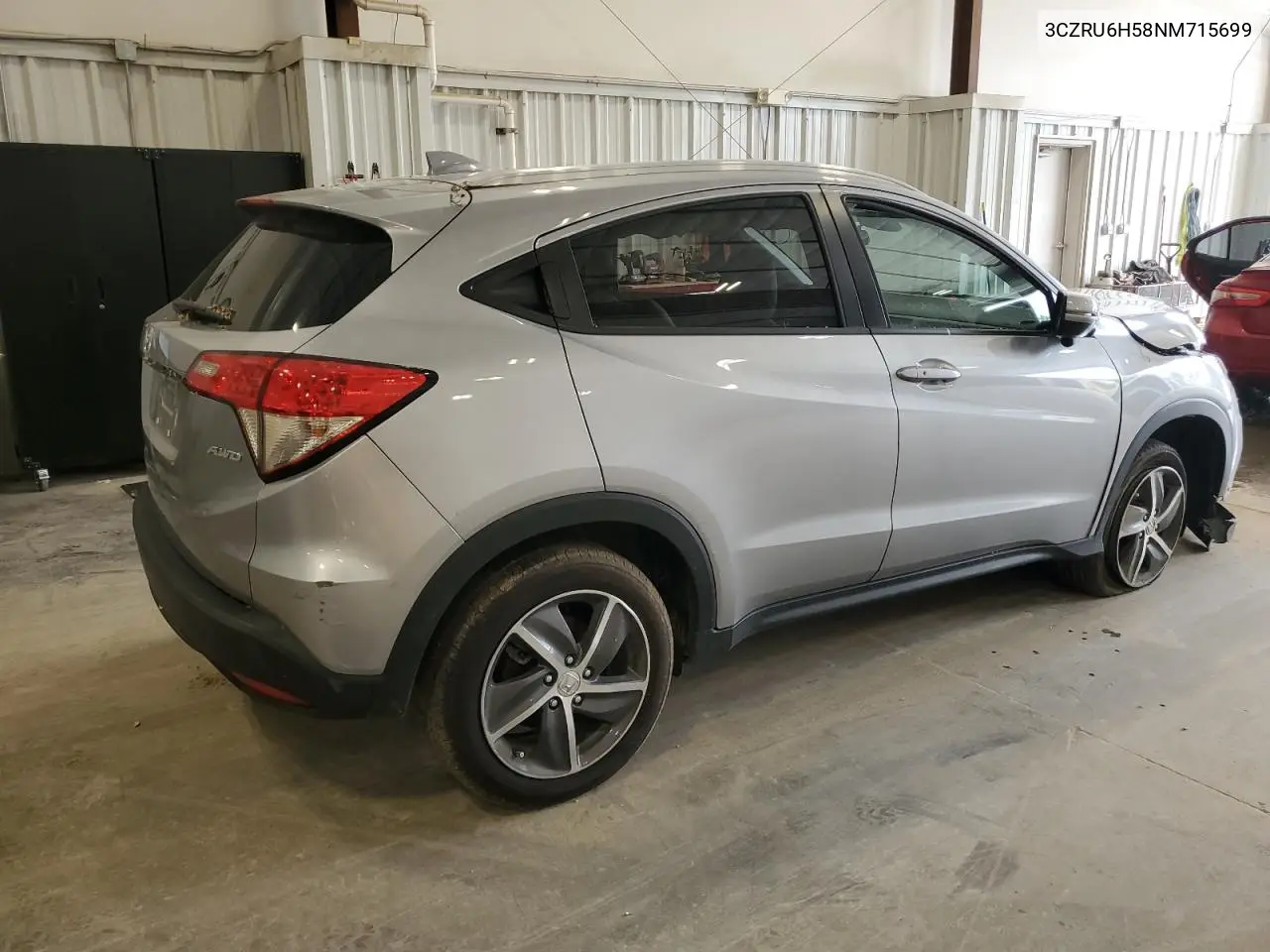 2022 Honda Hr-V Ex VIN: 3CZRU6H58NM715699 Lot: 60735735