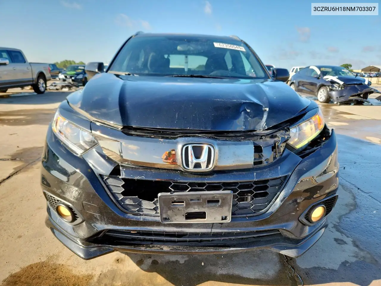 2022 Honda Hr-V Sport VIN: 3CZRU6H18NM703307 Lot: 62350545