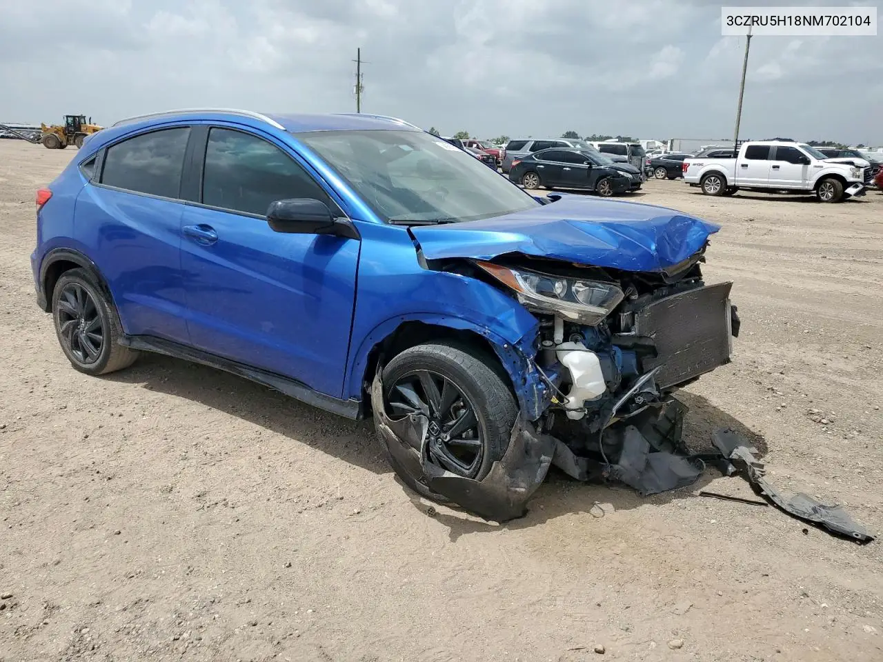 2022 Honda Hr-V Sport VIN: 3CZRU5H18NM702104 Lot: 62901505