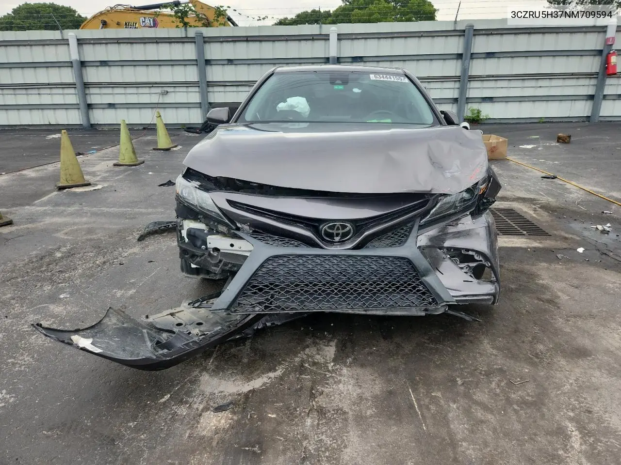 2022 Honda Hr-V Lx VIN: 3CZRU5H37NM709594 Lot: 63444155