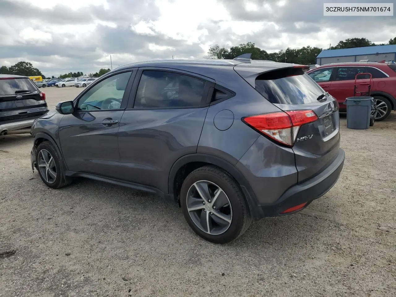 2022 Honda Hr-V Exl VIN: 3CZRU5H75NM701674 Lot: 64885915