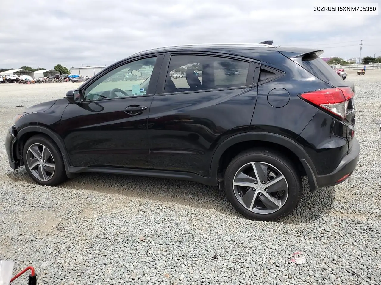 2022 Honda Hr-V Ex VIN: 3CZRU5H5XNM705380 Lot: 65180075