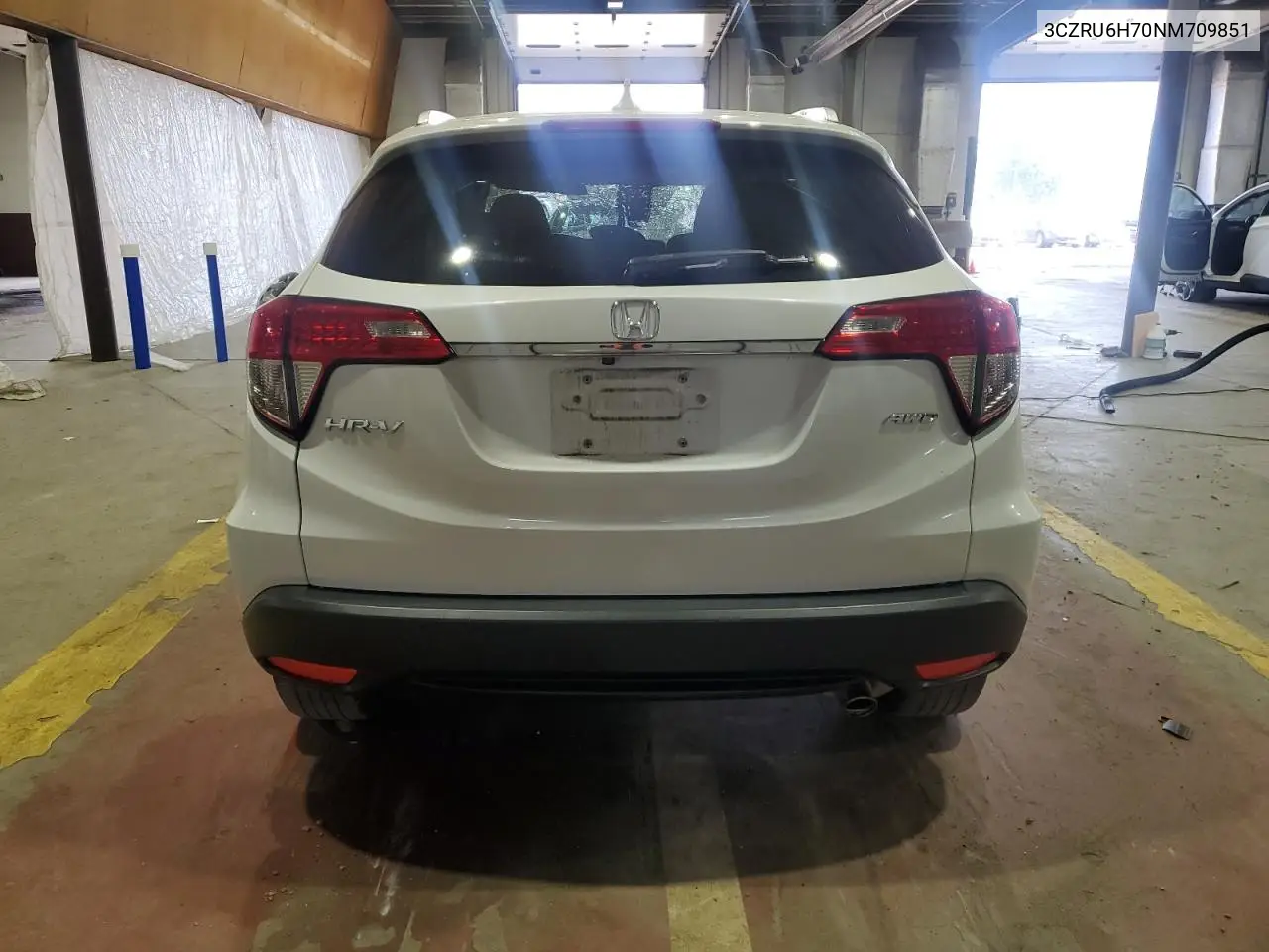 2022 Honda Hr-V Exl VIN: 3CZRU6H70NM709851 Lot: 65374615