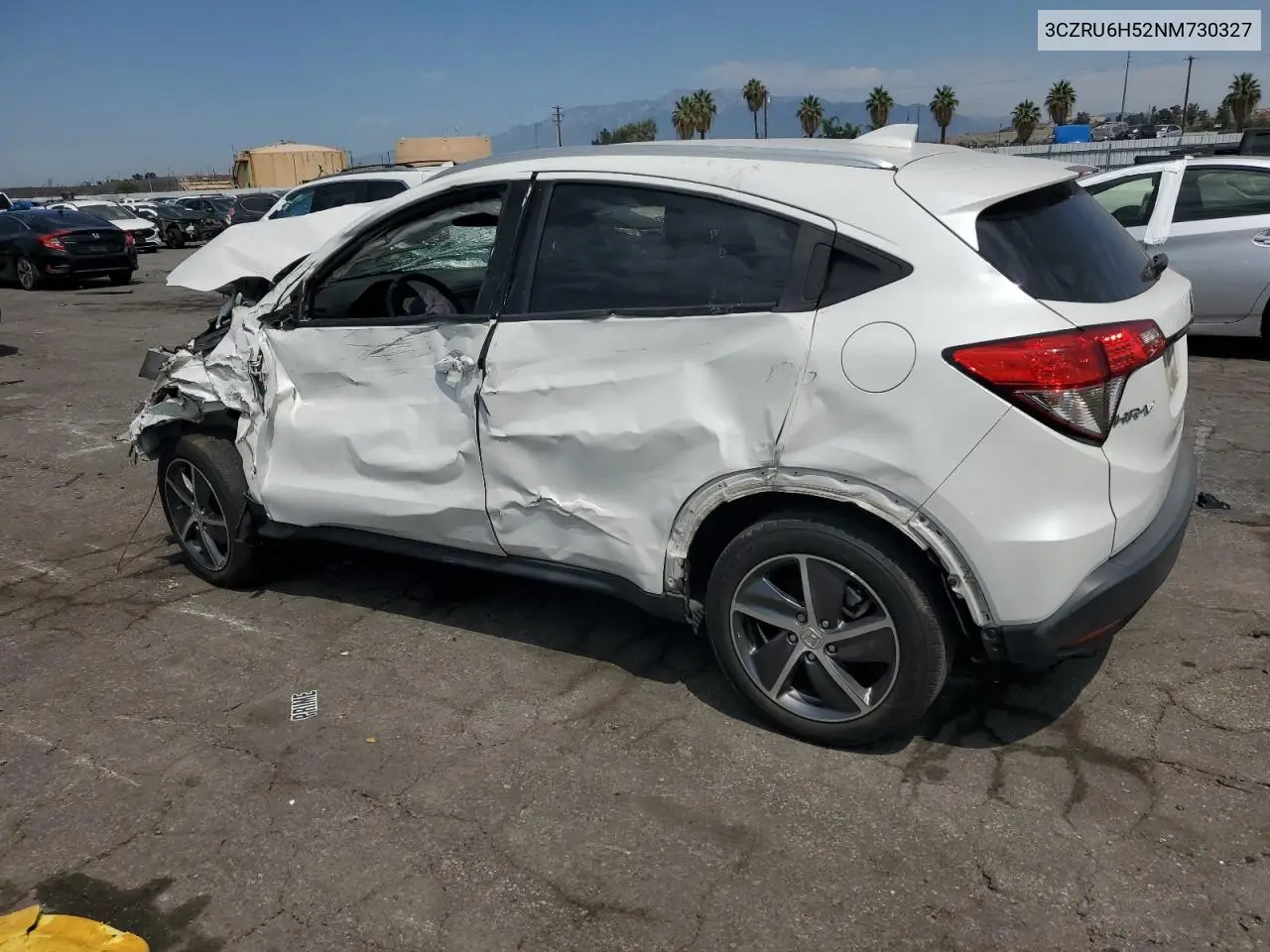 2022 Honda Hr-V Ex VIN: 3CZRU6H52NM730327 Lot: 65387125