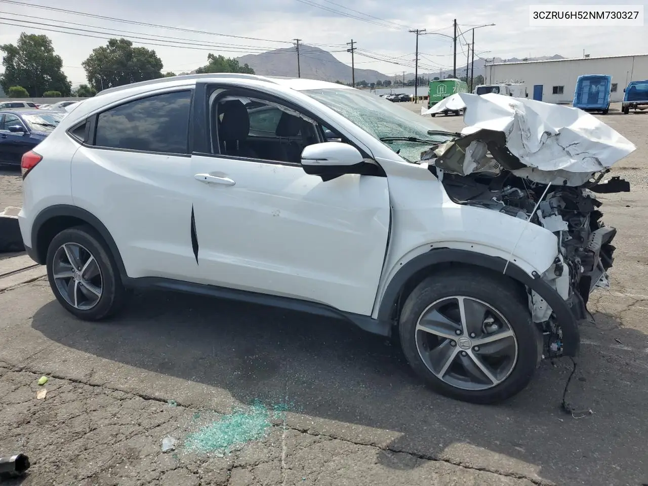2022 Honda Hr-V Ex VIN: 3CZRU6H52NM730327 Lot: 65387125