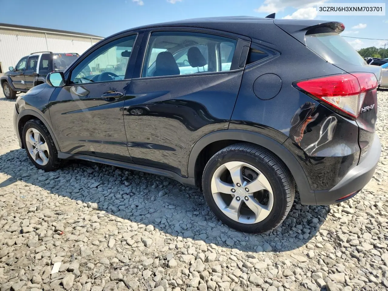 2022 Honda Hr-V Lx VIN: 3CZRU6H3XNM703701 Lot: 65533605