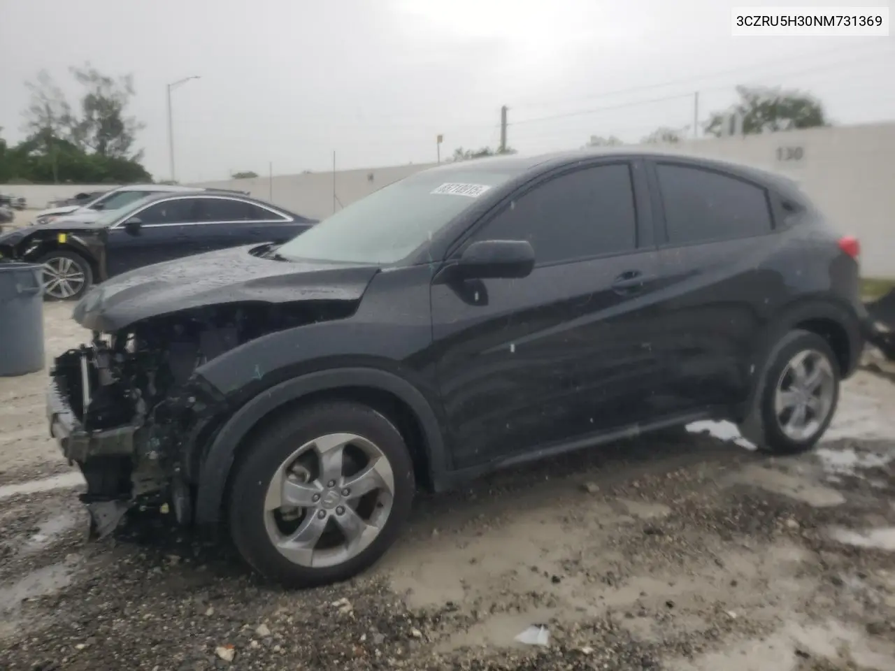 2022 Honda Hr-V Lx VIN: 3CZRU5H30NM731369 Lot: 65718915