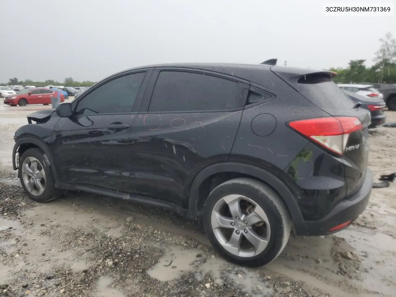 2022 Honda Hr-V Lx VIN: 3CZRU5H30NM731369 Lot: 65718915