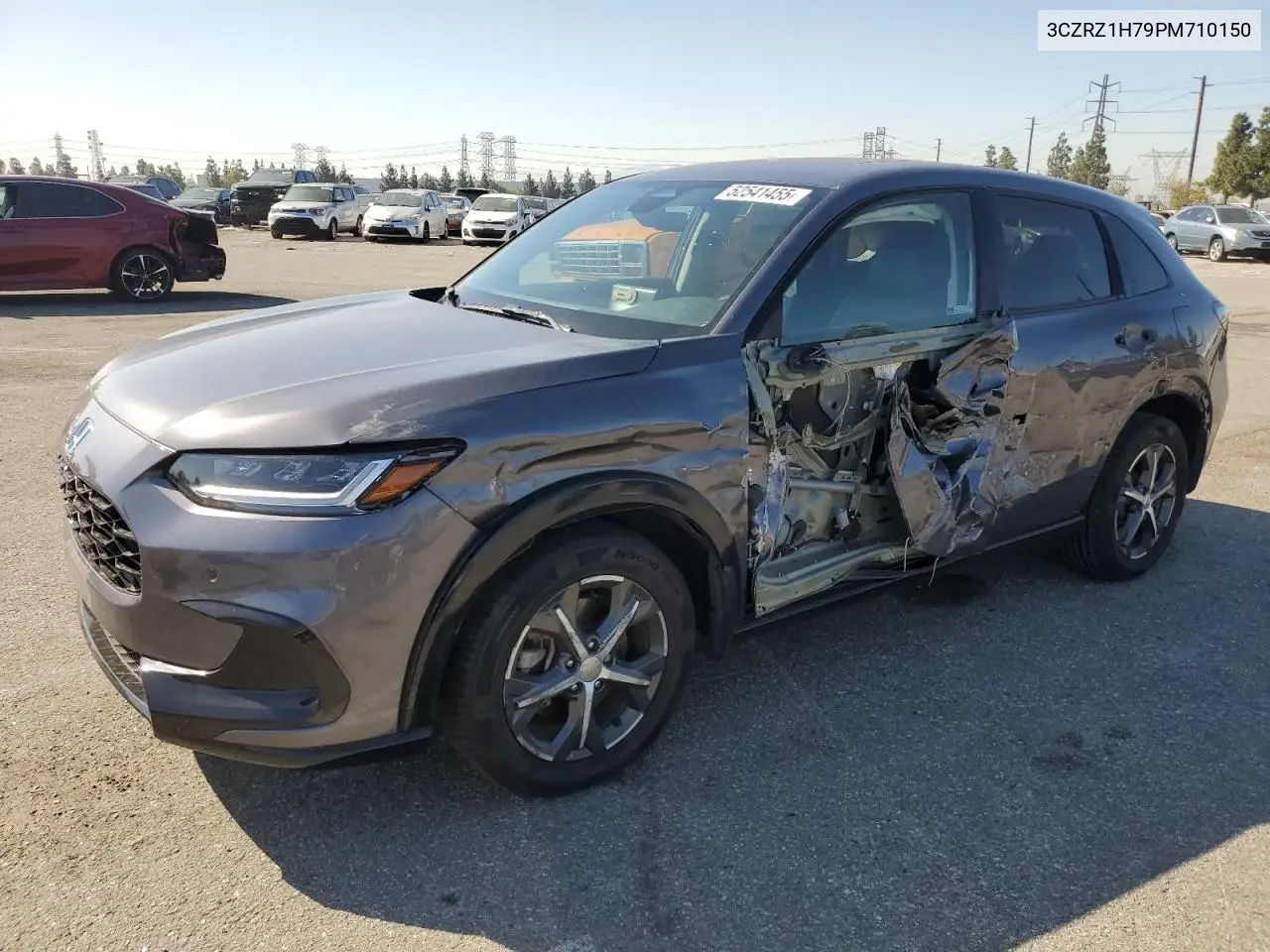2023 Honda Hr-V Exl VIN: 3CZRZ1H79PM710150 Lot: 52541455