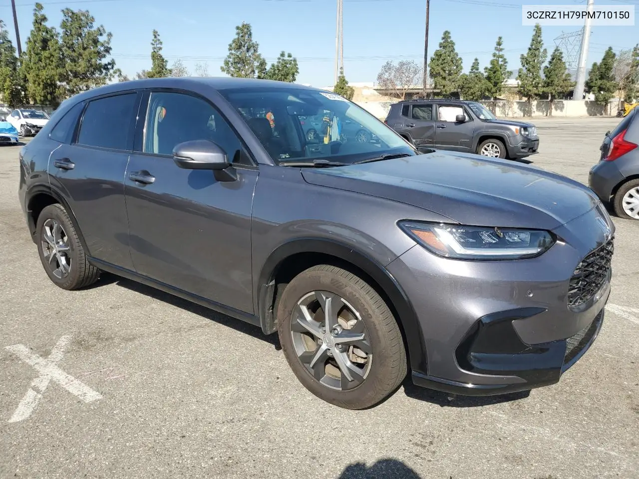 2023 Honda Hr-V Exl VIN: 3CZRZ1H79PM710150 Lot: 52541455