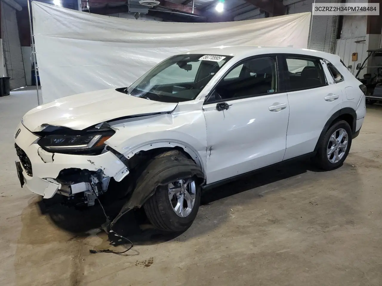 2023 Honda Hr-V Lx VIN: 3CZRZ2H34PM748484 Lot: 56770995