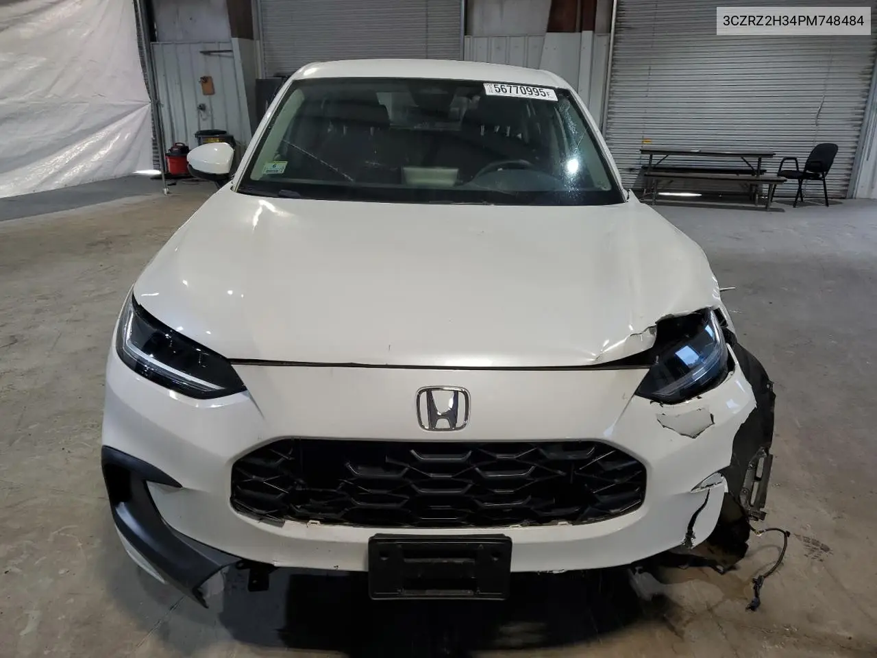 2023 Honda Hr-V Lx VIN: 3CZRZ2H34PM748484 Lot: 56770995