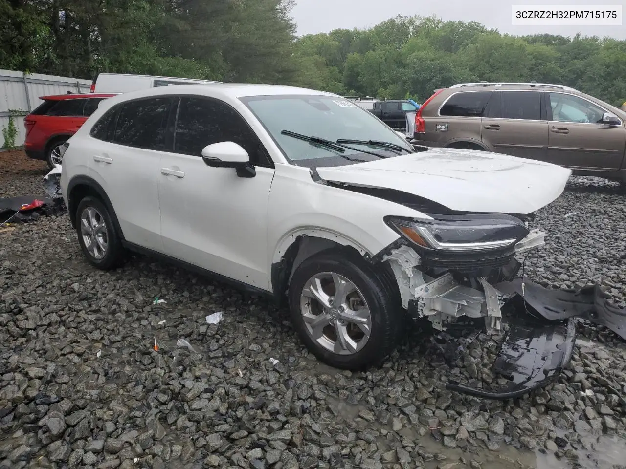 2023 Honda Hr-V Lx VIN: 3CZRZ2H32PM715175 Lot: 56970815
