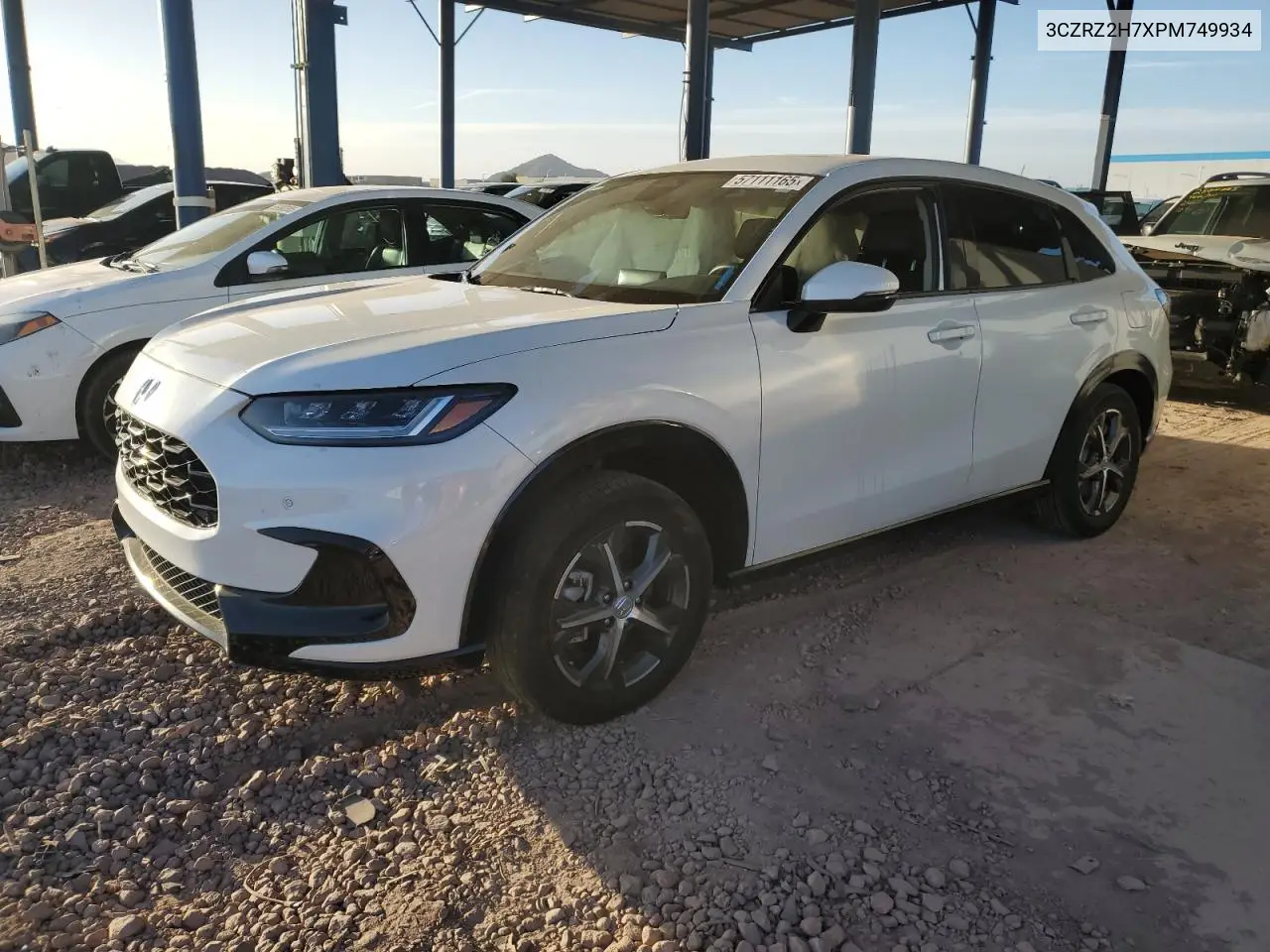 2023 Honda Hr-V Exl VIN: 3CZRZ2H7XPM749934 Lot: 57111165