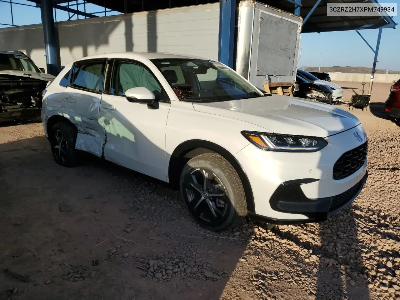 2023 Honda Hr-V Exl VIN: 3CZRZ2H7XPM749934 Lot: 57111165