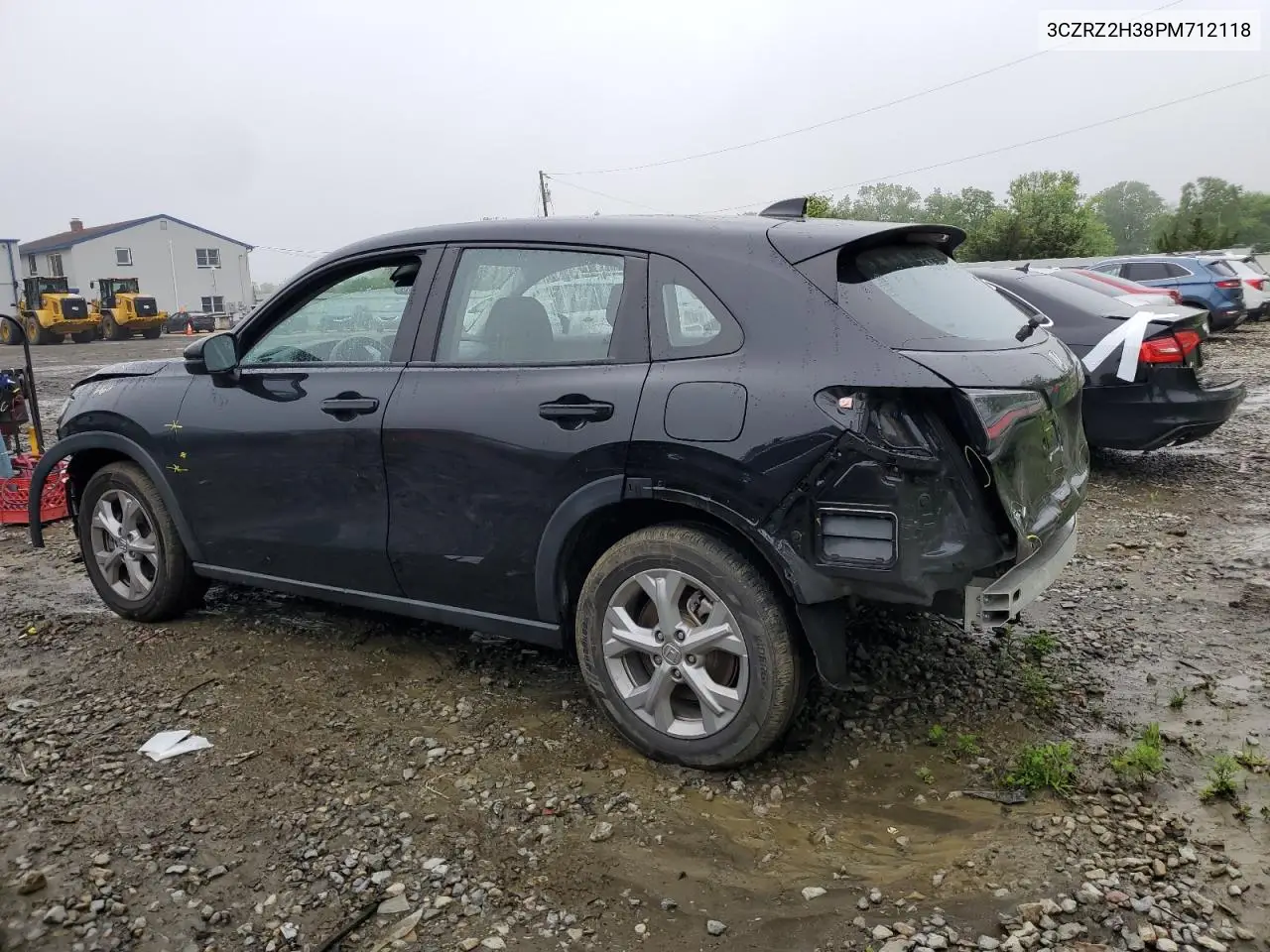 2023 Honda Hr-V Lx VIN: 3CZRZ2H38PM712118 Lot: 57176425
