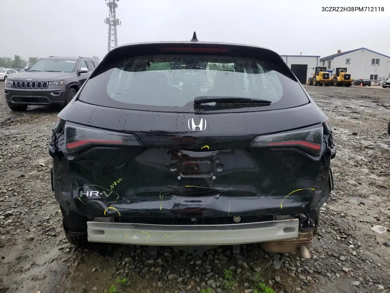 2023 Honda Hr-V Lx VIN: 3CZRZ2H38PM712118 Lot: 57176425