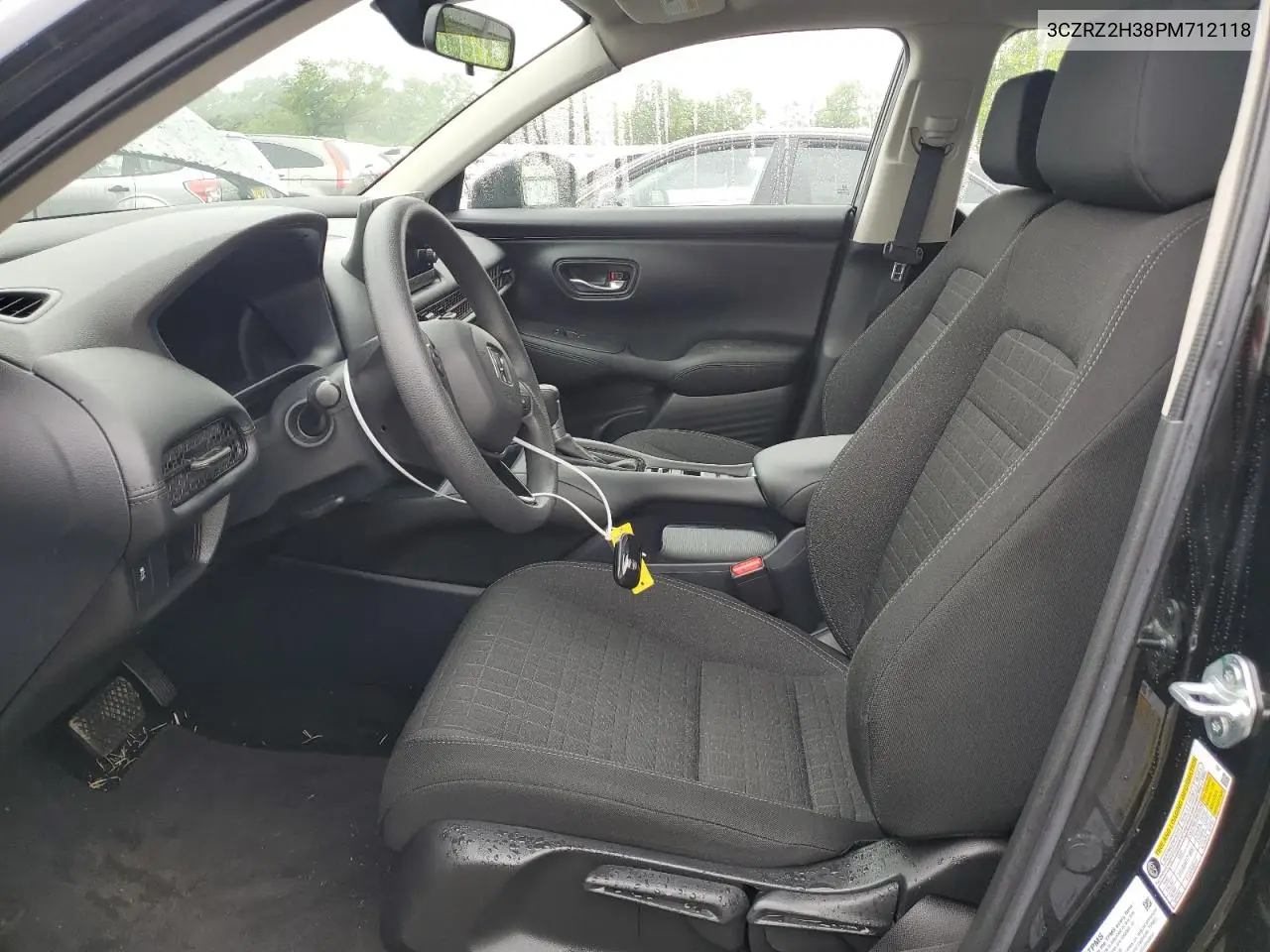 2023 Honda Hr-V Lx VIN: 3CZRZ2H38PM712118 Lot: 57176425