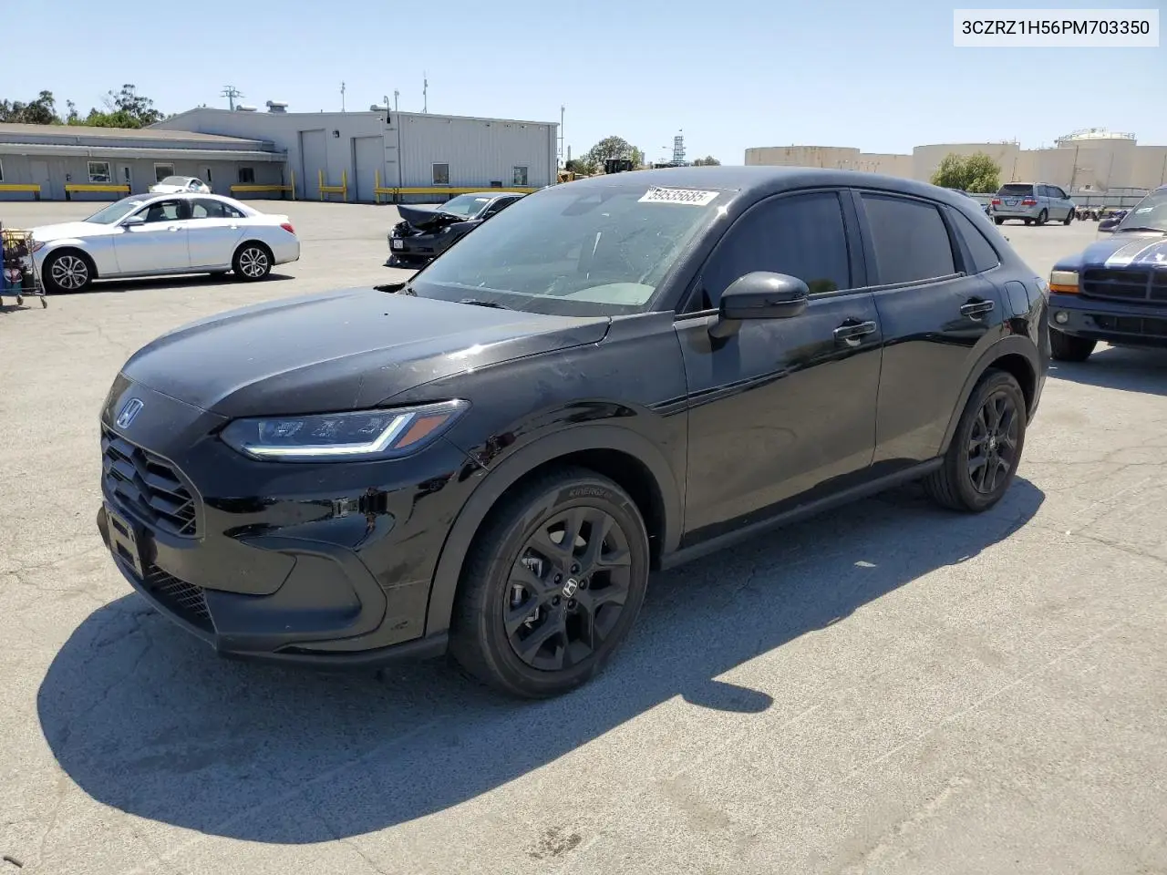 2023 Honda Hr-V Sport VIN: 3CZRZ1H56PM703350 Lot: 59535685