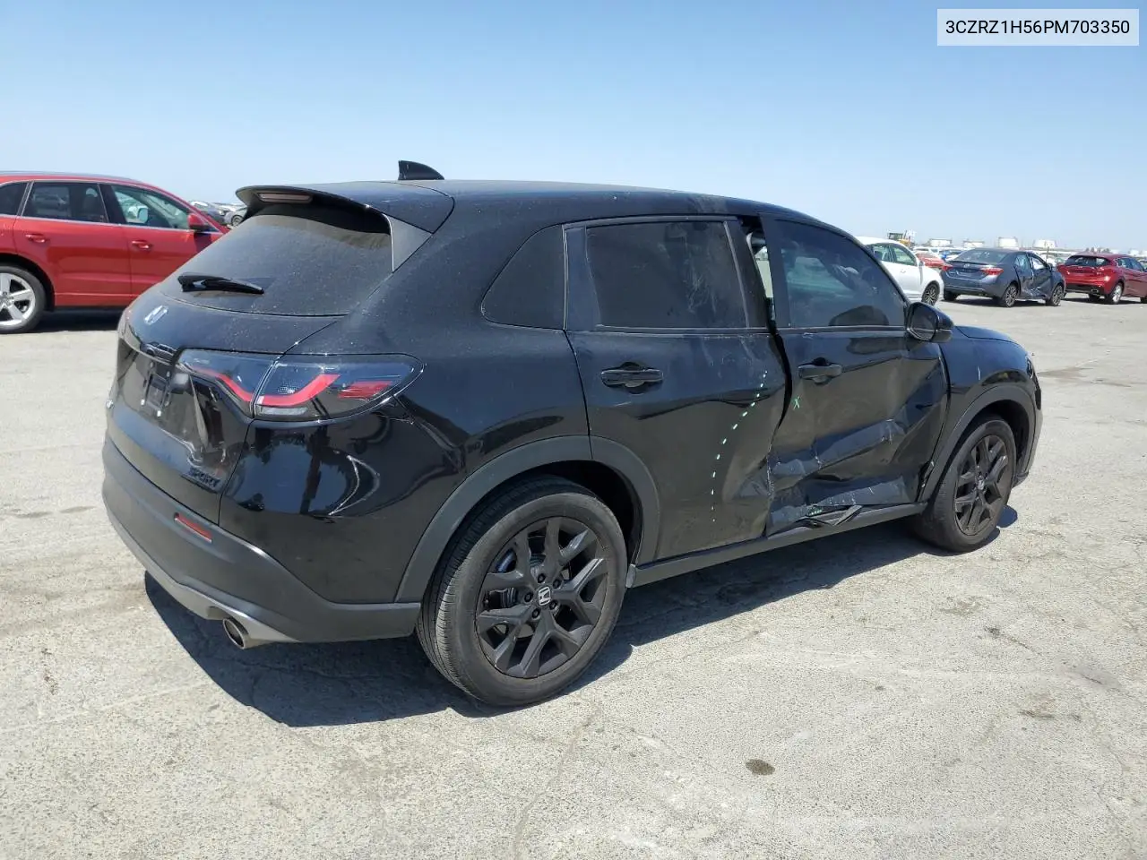 2023 Honda Hr-V Sport VIN: 3CZRZ1H56PM703350 Lot: 59535685