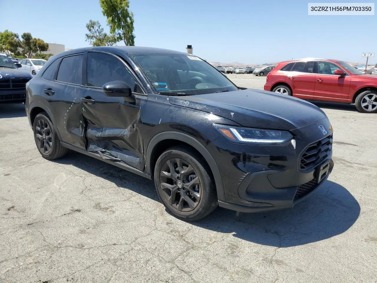 2023 Honda Hr-V Sport VIN: 3CZRZ1H56PM703350 Lot: 59535685