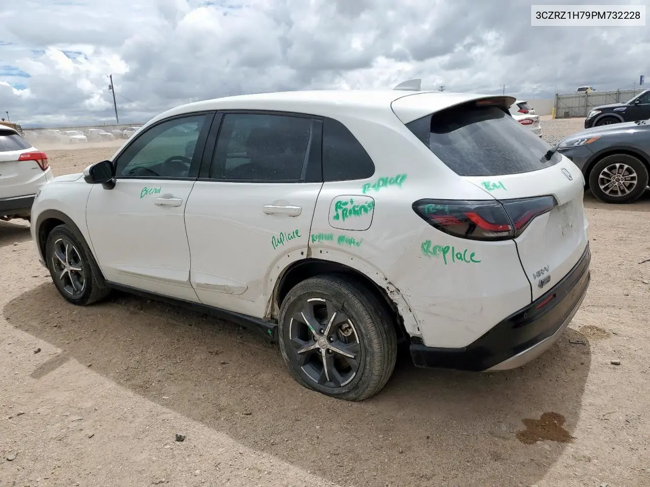 2023 Honda Hr-V Exl VIN: 3CZRZ1H79PM732228 Lot: 61878195