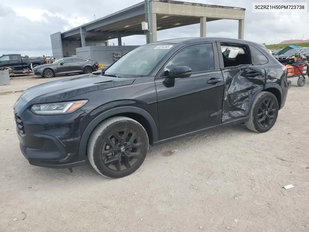 2023 Honda Hr-V Sport VIN: 3CZRZ1H50PM723738 Lot: 63235365