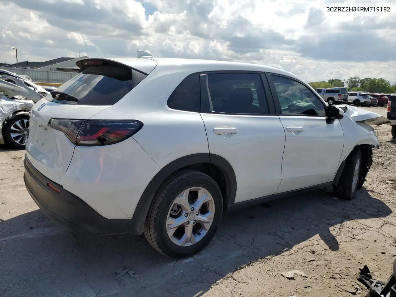2024 Honda Hr-V Lx VIN: 3CZRZ2H34RM719182 Lot: 56832565