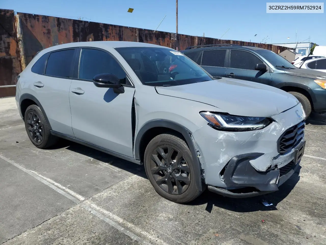 2024 Honda Hr-V Sport VIN: 3CZRZ2H59RM752924 Lot: 56989815
