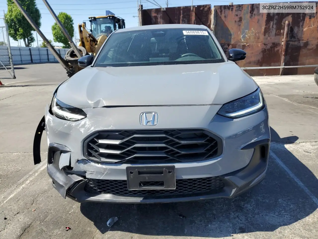 2024 Honda Hr-V Sport VIN: 3CZRZ2H59RM752924 Lot: 56989815