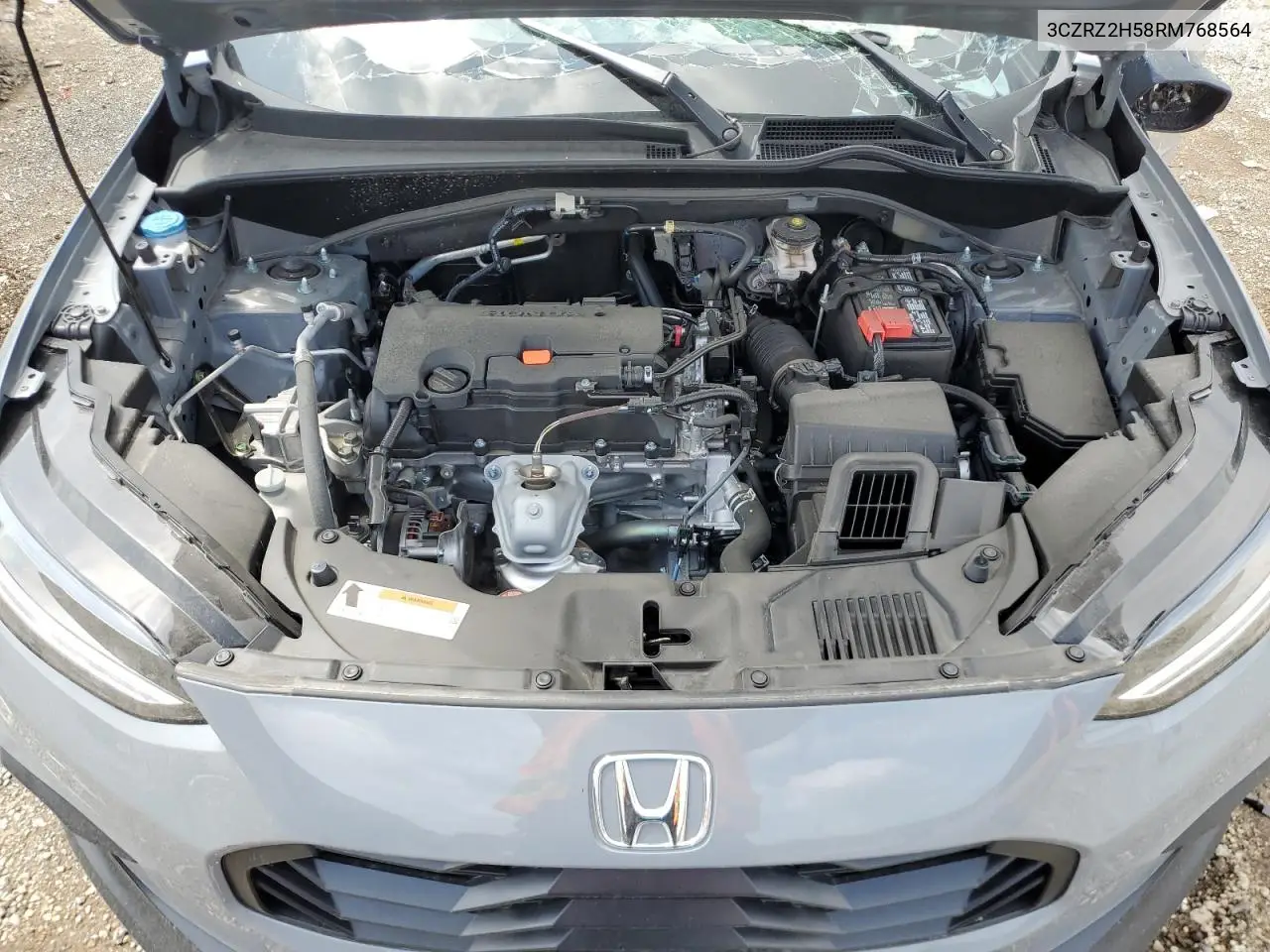 2024 Honda Hr-V Sport VIN: 3CZRZ2H58RM768564 Lot: 58698605