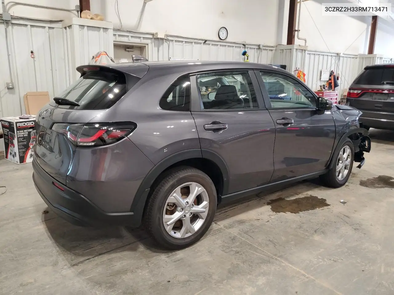 2024 Honda Hr-V Lx VIN: 3CZRZ2H33RM713471 Lot: 62753015
