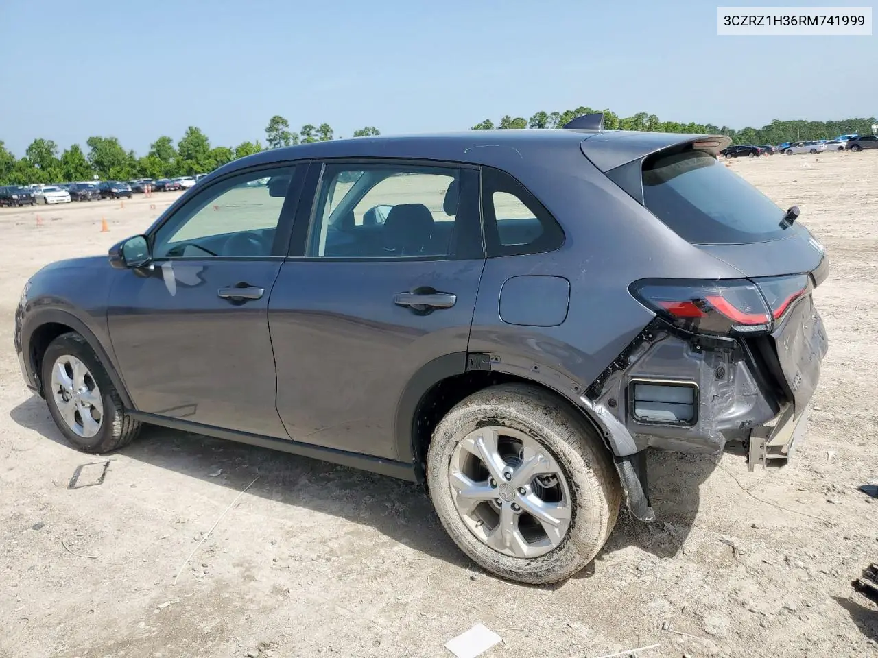 2024 Honda Hr-V Lx VIN: 3CZRZ1H36RM741999 Lot: 62892495