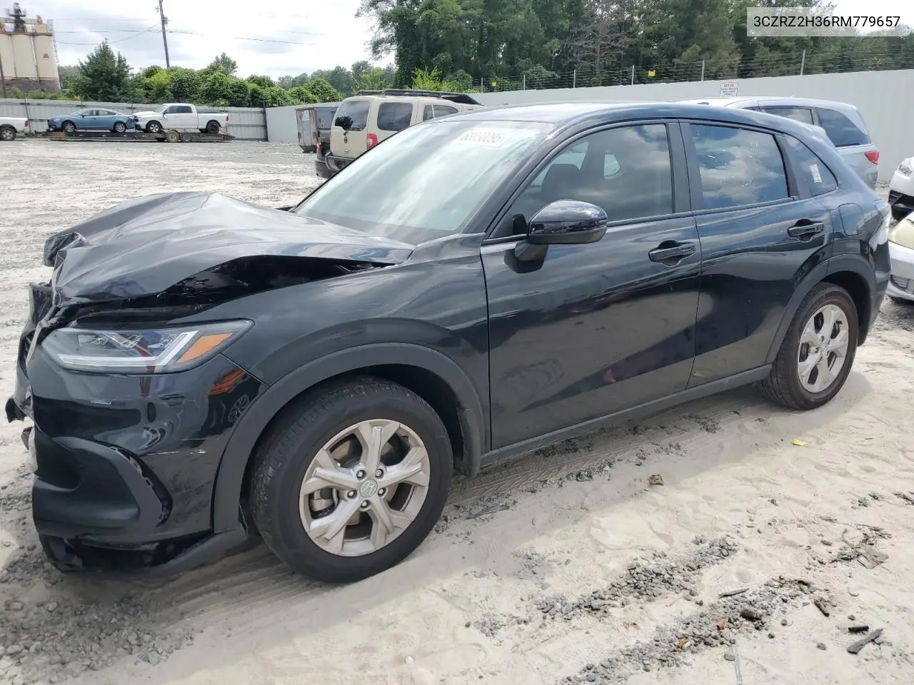 2024 Honda Hr-V Lx VIN: 3CZRZ2H36RM779657 Lot: 63030095