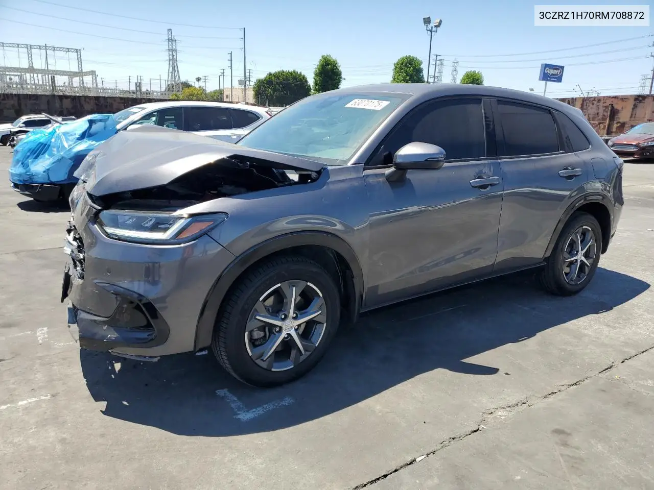 2024 Honda Hr-V Exl VIN: 3CZRZ1H70RM708872 Lot: 63070175