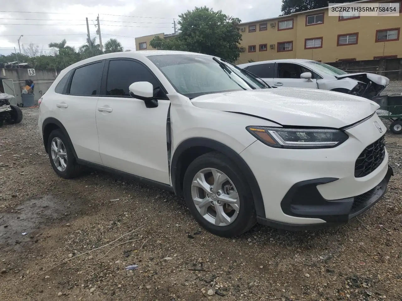 2024 Honda Hr-V Lx VIN: 3CZRZ1H35RM758454 Lot: 65771395