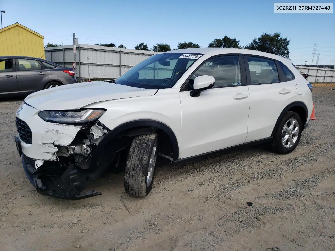 2024 Honda Hr-V Lx VIN: 3CZRZ1H39RM727448 Lot: 65841185