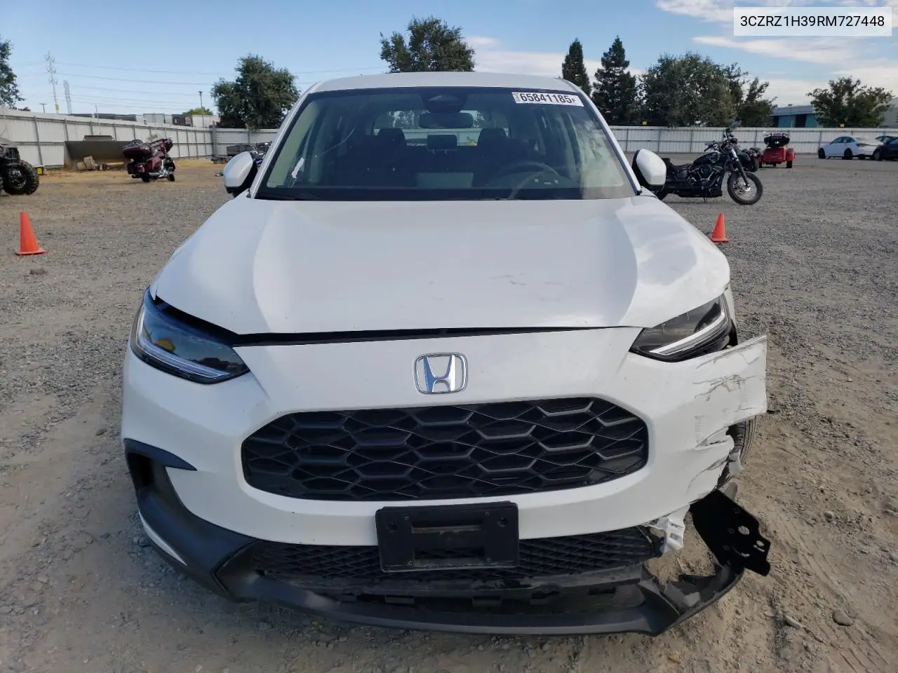 2024 Honda Hr-V Lx VIN: 3CZRZ1H39RM727448 Lot: 65841185