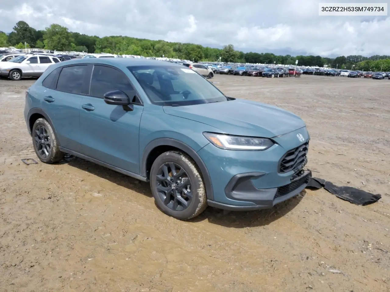 2025 Honda Hr-V Sport VIN: 3CZRZ2H53SM749734 Lot: 56641055