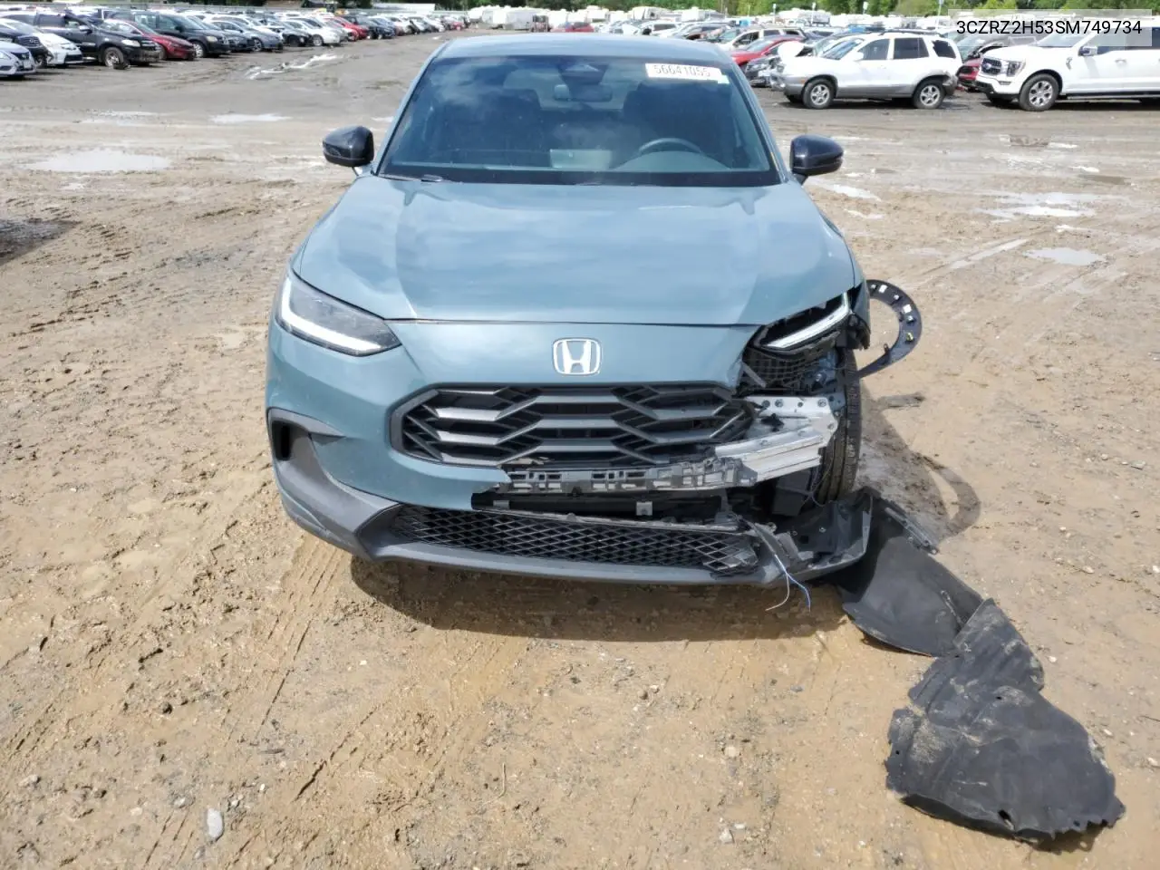 2025 Honda Hr-V Sport VIN: 3CZRZ2H53SM749734 Lot: 56641055