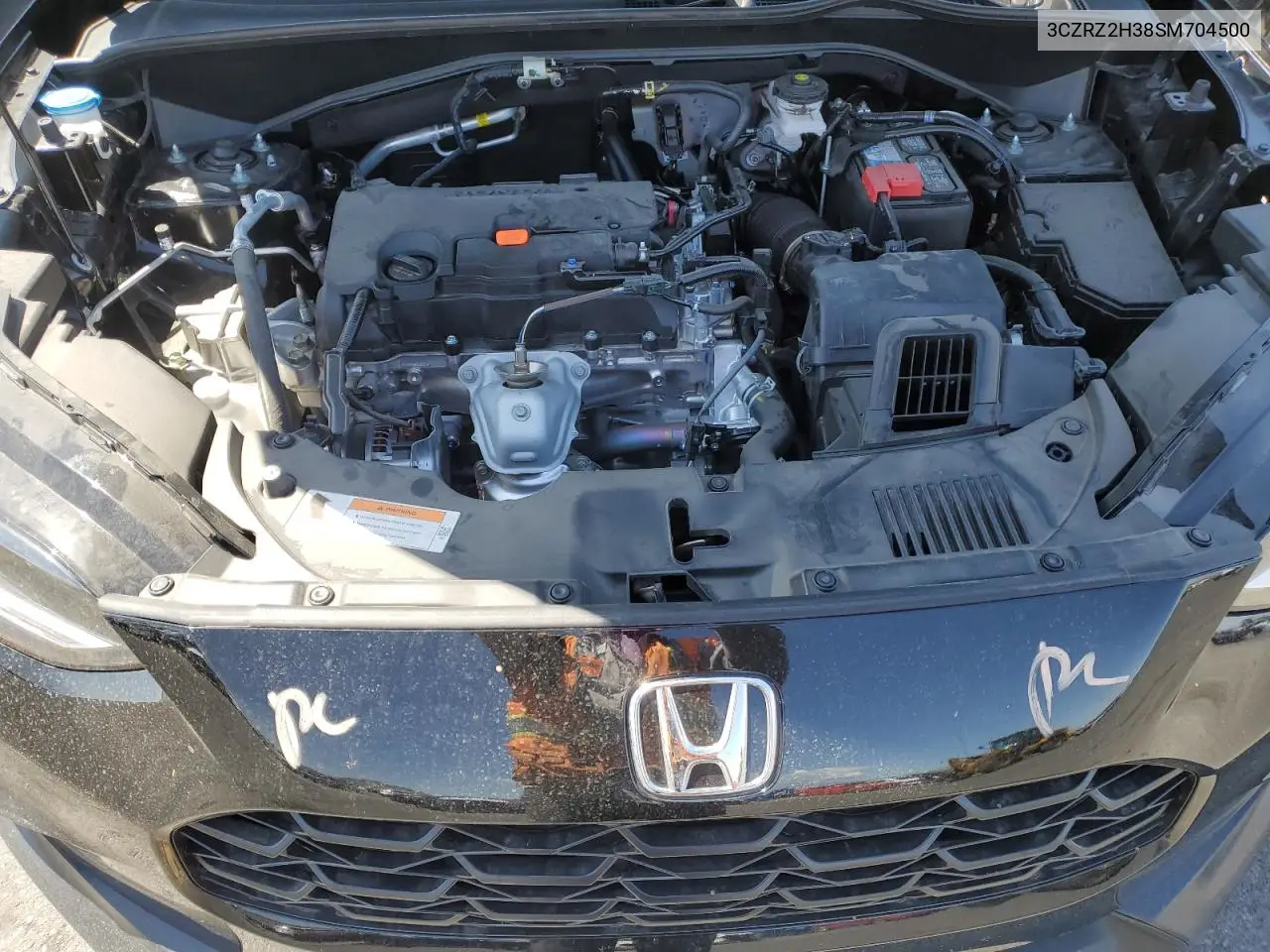 2025 Honda Hr-V Lx VIN: 3CZRZ2H38SM704500 Lot: 59536495