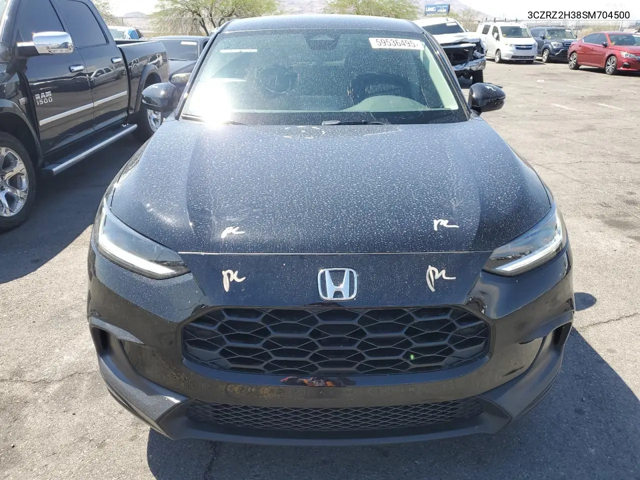 2025 Honda Hr-V Lx VIN: 3CZRZ2H38SM704500 Lot: 59536495