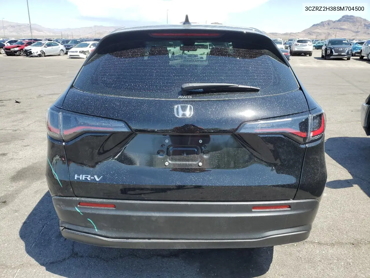 2025 Honda Hr-V Lx VIN: 3CZRZ2H38SM704500 Lot: 59536495