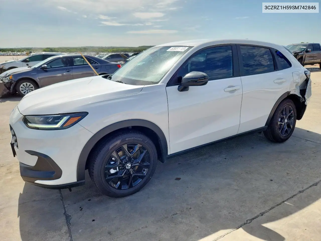 2025 Honda Hr-V Sport VIN: 3CZRZ1H59SM742846 Lot: 63031115