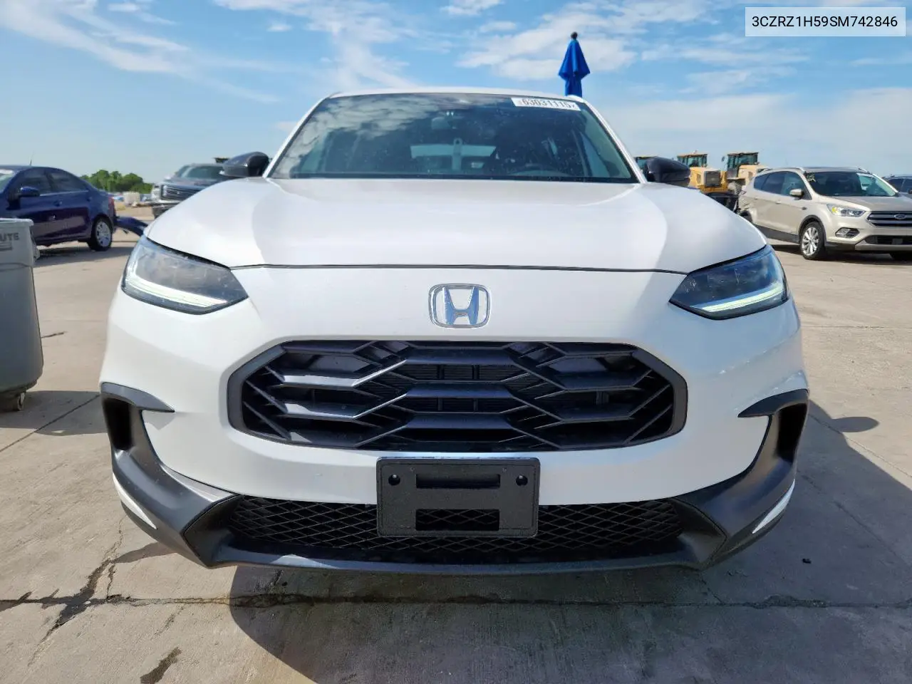 2025 Honda Hr-V Sport VIN: 3CZRZ1H59SM742846 Lot: 63031115