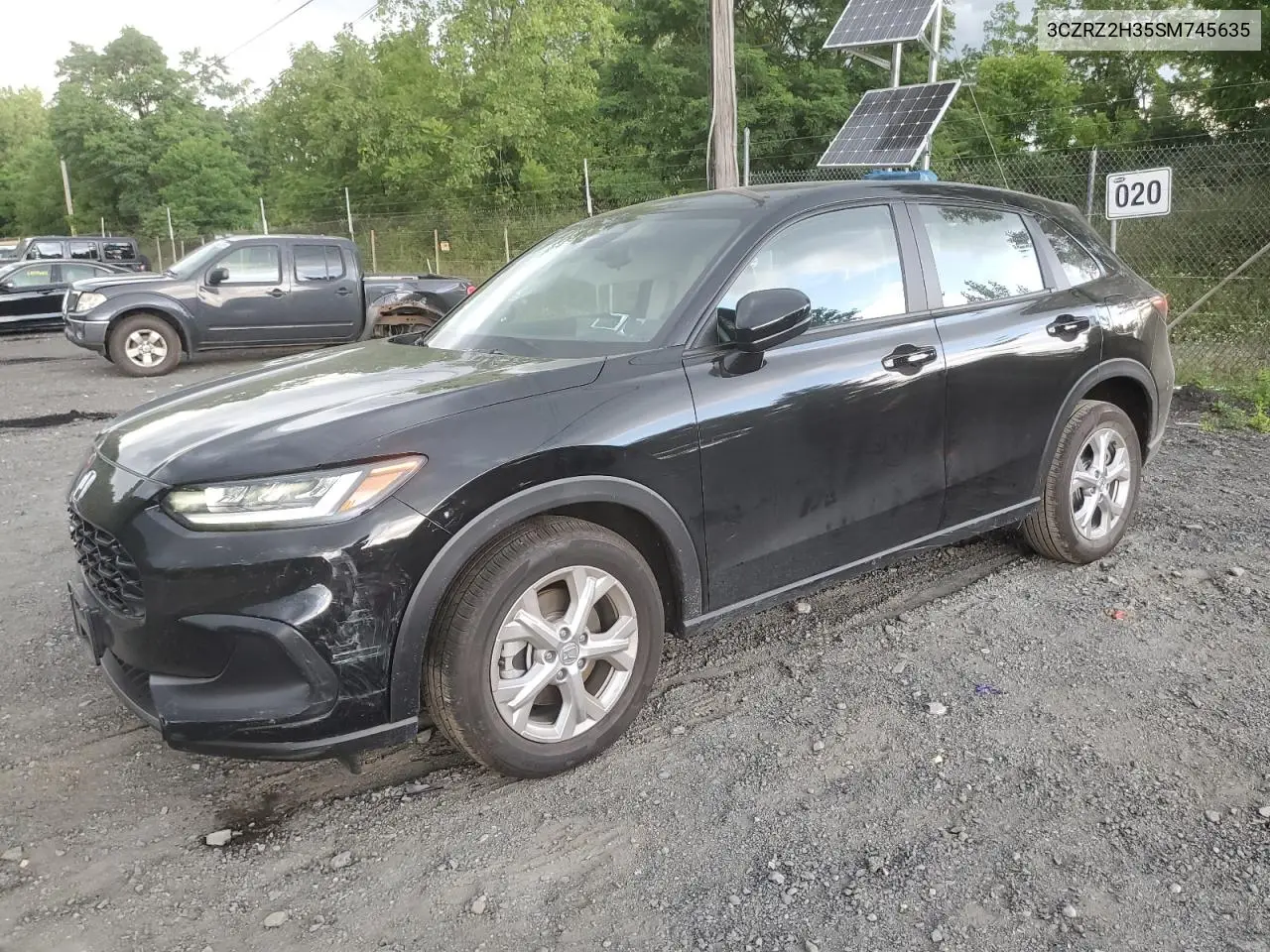 2025 Honda Hr-V Lx VIN: 3CZRZ2H35SM745635 Lot: 63055715